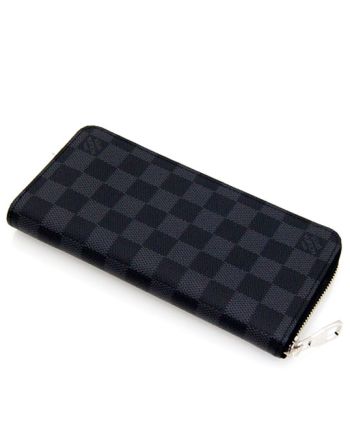 Louis Vuitton Damier Wallet N63095 Black